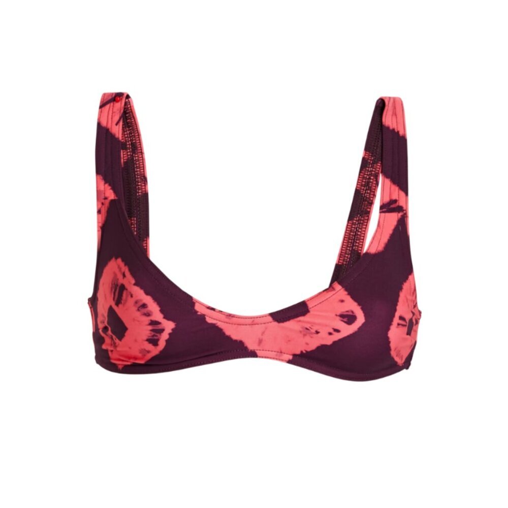 NWT Zimmermann Sculpt Scoop Bra Top Bathing Swim Suit Womens 4 10 12 Pink Bikini